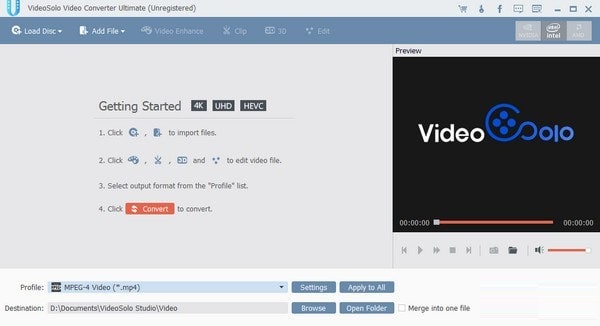 VideoSolo Video Converter Ultimate(视频转换器)