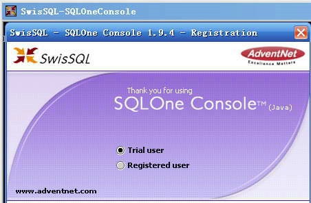 AdventNet SwisSQL - SQLOne Console