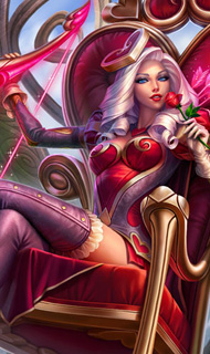 LOL寒冰射手觅心女王艾希官方皮肤