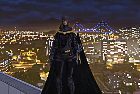 GTA5DC超级英雄蝙蝠女MOD