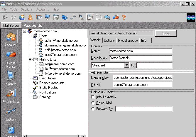 Emailserver detector