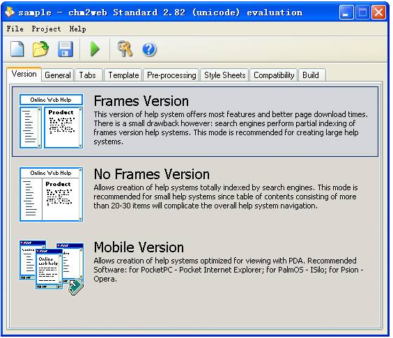 chm2web Standard