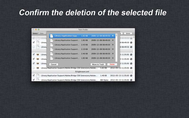 Twin Files Finder