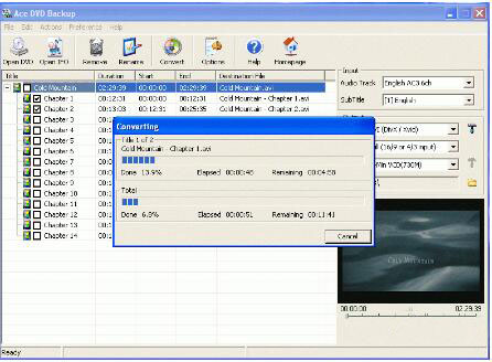 Ace DVD Backup