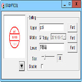 电子印章制作软件(stamptool)