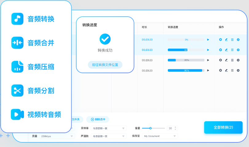 灵便音频格式转换器