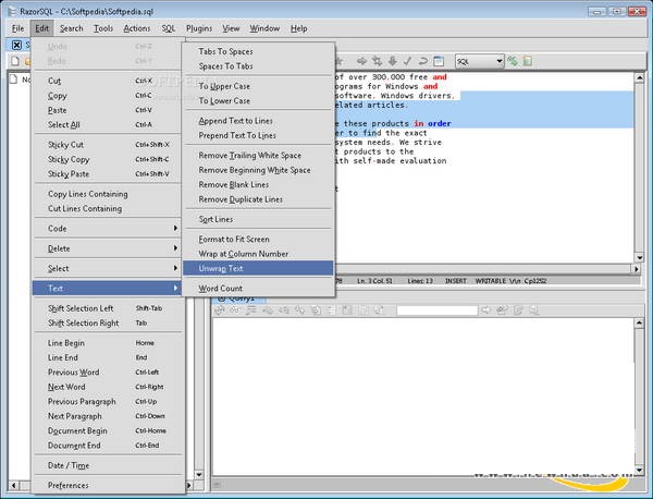 RazorSQL