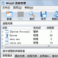 Wopti进程管理大师