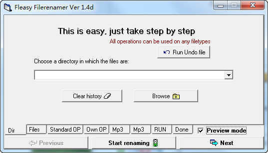 Easy FileReNamer